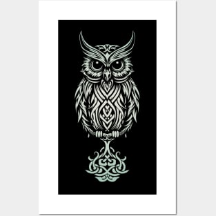 Celtic Owl Posters and Art